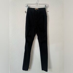 Fashion nova distressed skinny jeans